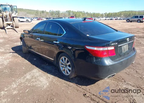 2007 Lexus Ls 460 from USA, damaged, VIN JTHBL46F875019622